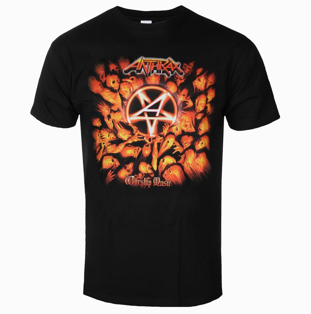 2026 Anthrax Band Graphic Cotton Tshirt Unisex Summer Short Sleeve Fashion Brand Tee Luxury Casual Vintage Retro Top