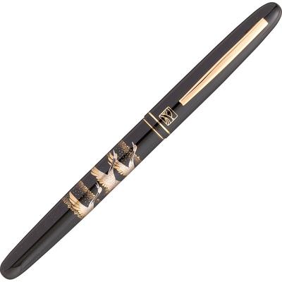 Кисть Kuretake Kuretake Fountain Brush Tsuruju Черная ручка, Ручка, История Маки-э, Титосэ, Корпус, DU184-815