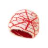 Trendy Knitted Cap For Teens Unisex Faux Mink Fabric With High Crown Design For Autumn Winter