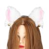 Pcs Adult Teens Plush Furry Make Up Cat Ear Headband Fancy Dress Hairband Cosplay Headwear Necklace
