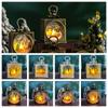 Santa Christmas Wind  Lantern Christmas Tree Christmas Hanging Lamp  Party
