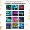 RED EMBER Aurora Borealis 2026 Mini Wall Calendar 12 Month | 7" x 14" Open | Thick & Sturdy Paper | Holiday Gift | Northern Lights Space Calendar