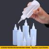 10-1000Ml Empty Plastic Squeeze Dropper Bottle With Screw Cap Semi-Transparent Eyes Liquid Ink Oil Paint Pigment Container