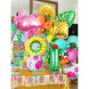 8pcs Flamingo Foil Balloon Set—Ideal for Hawaiian Parties,Birthday Decorations,Pool Beach Parties,and Tropical-Themed Events 5