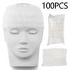 100Pcs Disposable Headband Non Woven Soft Stretch Skin Care Hair Band Women Spa Headbands Salon Makeup Sauna Essential Supplies