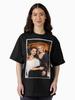 Selena and Miley Golden Globes (fan art) Oversized T-Shirt