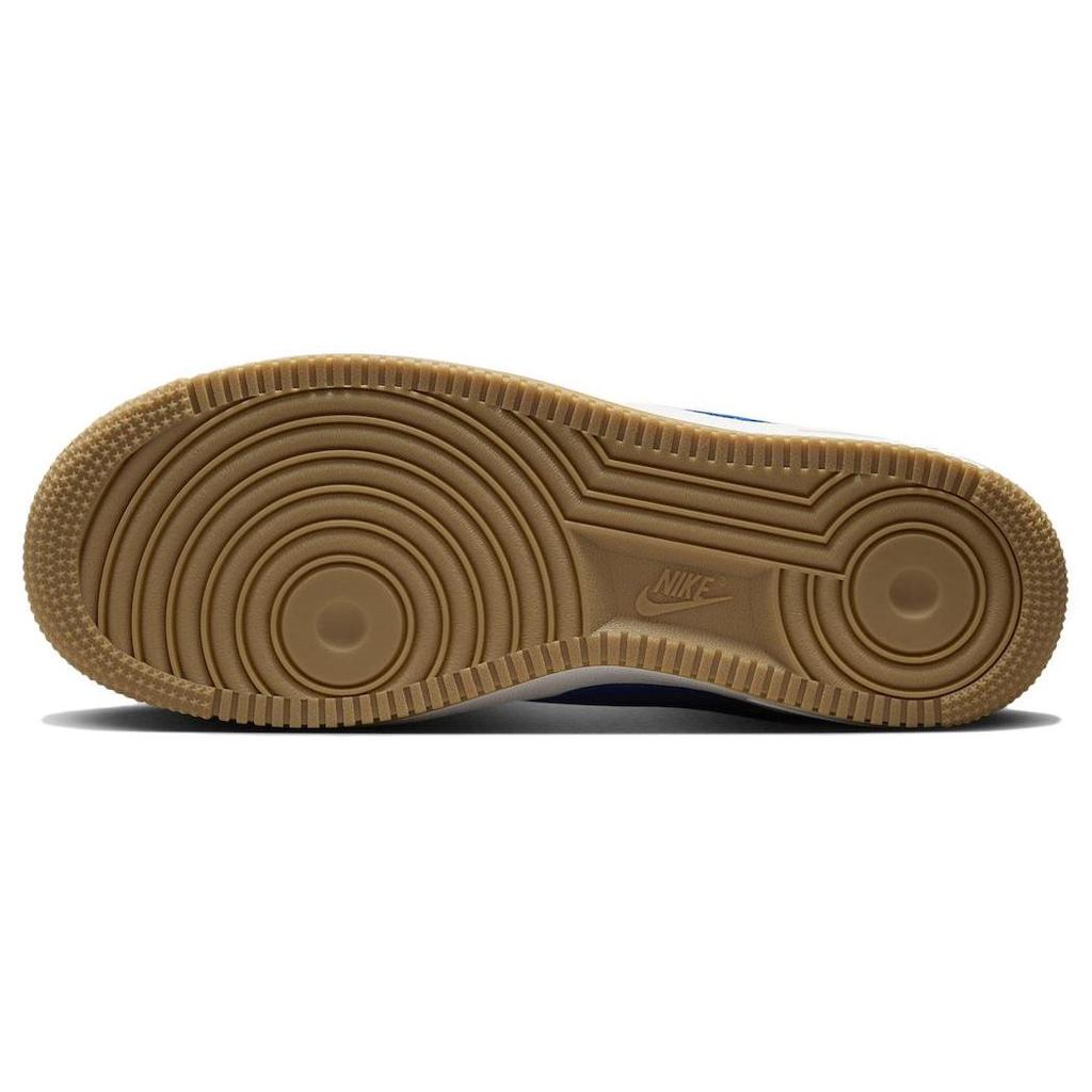 Nike Air Force 1 07 LX Blue Ostrich Женские кроссовки Star-Blue Sail Gum-Light-Brown DZ2708-400