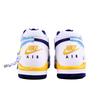 Nike Flight Legacy Скользкие Устойчивые к истиранию Средние Винтажные Баскетбольные Кроссовки Мужские Бело-синие BQ4212-102(Команда626-)