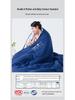 Вязаное одеяло Deep Sleep Pro с контролем температуры: Всесезонное тепло, можно стирать в машине для весны, осени и зимы.