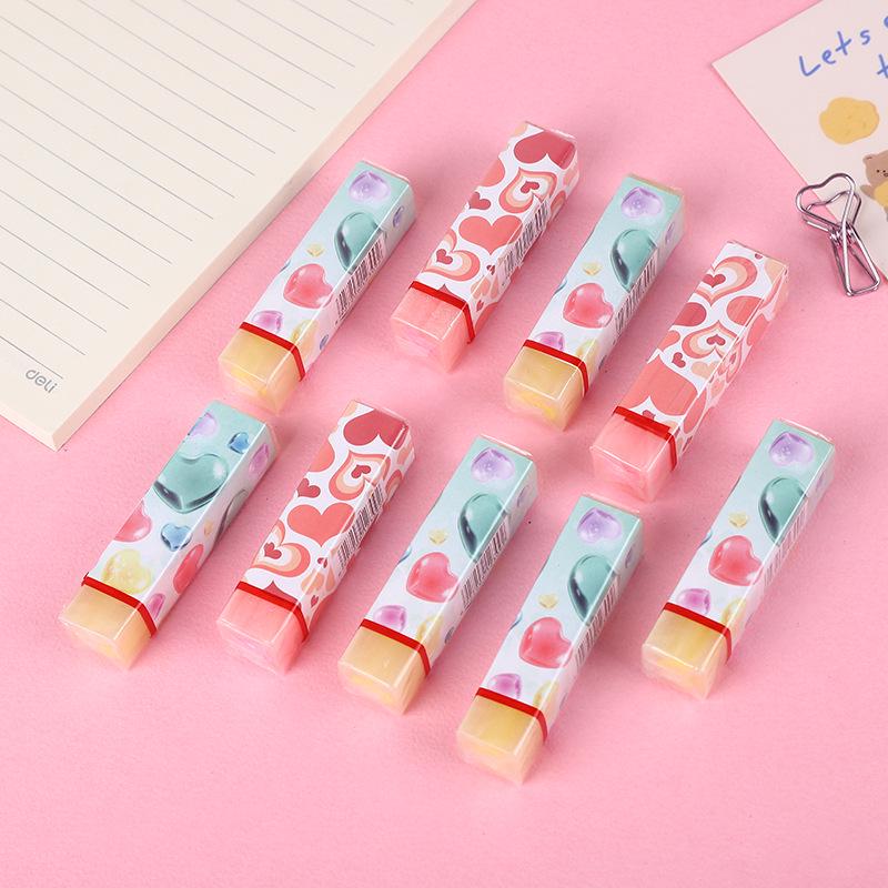 Ластик-сэндвич с изображением динозавра из мультфильма для учащихся начальной школы — инструмент для исправления почерка с минимальными ошибками