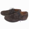 Винтажные мужские туфли Windsor 80-90-х годов, на подошве Goodyear Welt, замшевые, с крылышками, для бизнеса, коричневые, размер 9.5 27.5(ИСПОЛЬЗОВАЛ)