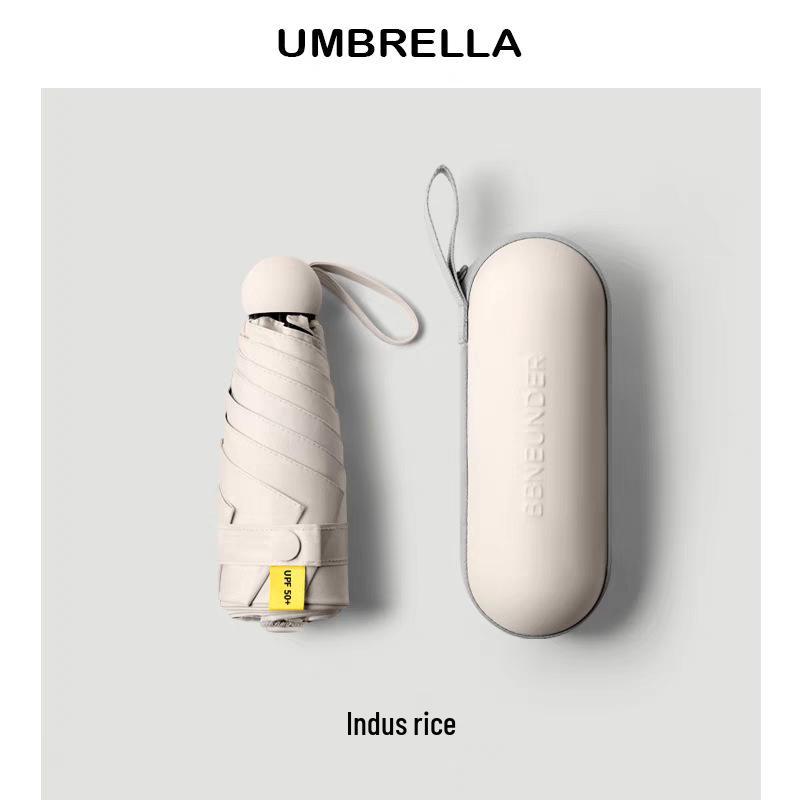 50% скидка на женский портативный солнцезащитный зонт - Защита от УФ-лучей, Ручное складывание, Зонт от дождя и солнца