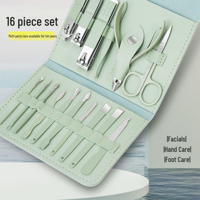Набор из щипчиков и ножниц из нержавеющей стали для ухода за руками и ногами