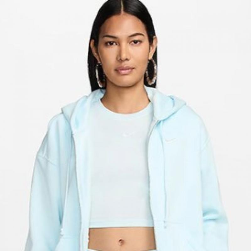 Nike Футболка с коротким рукавом для женщин, незаменимая укороченная футболка с разрезом Fb2874 474 S2408