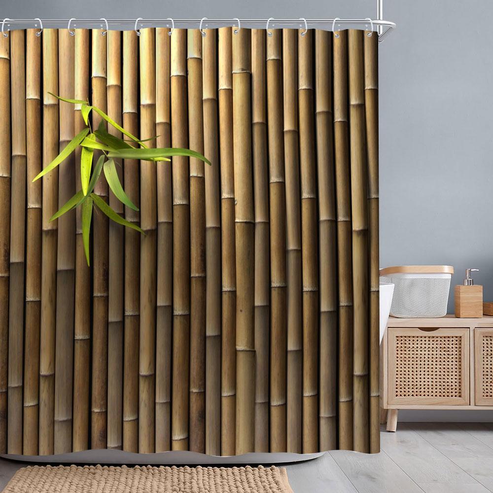 Ретро Деревенские Деревянные Двери Шторки для Душа Винтажный Фермерский Дом Амбар Старая Дверь Домашний Декор Водонепроницаемый Полиэстер Набор Занавесок для Ванной