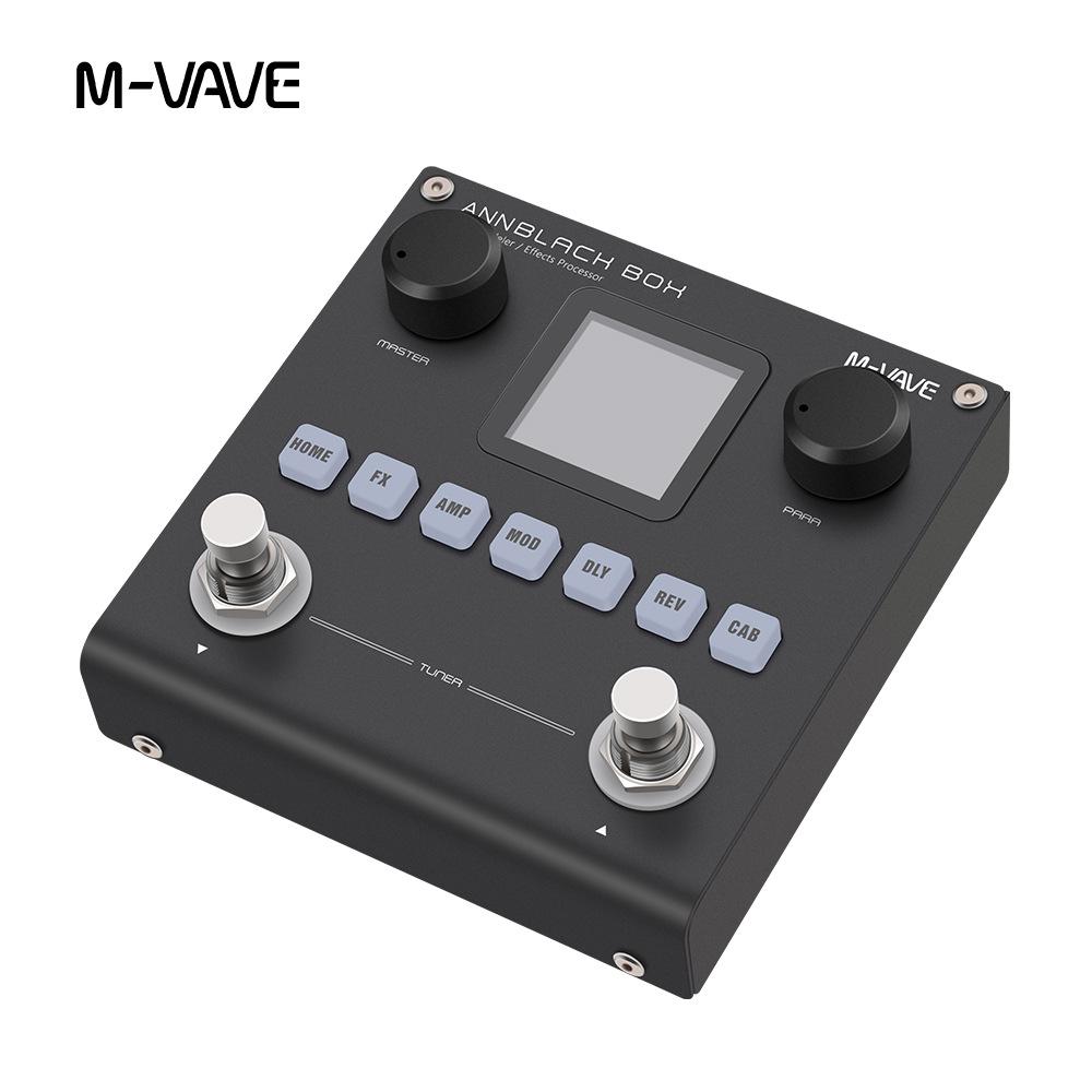 M-VAVE Black Box Мультиэффект-процессор и симулятор усилителя для электрогитары и бас-гитары
