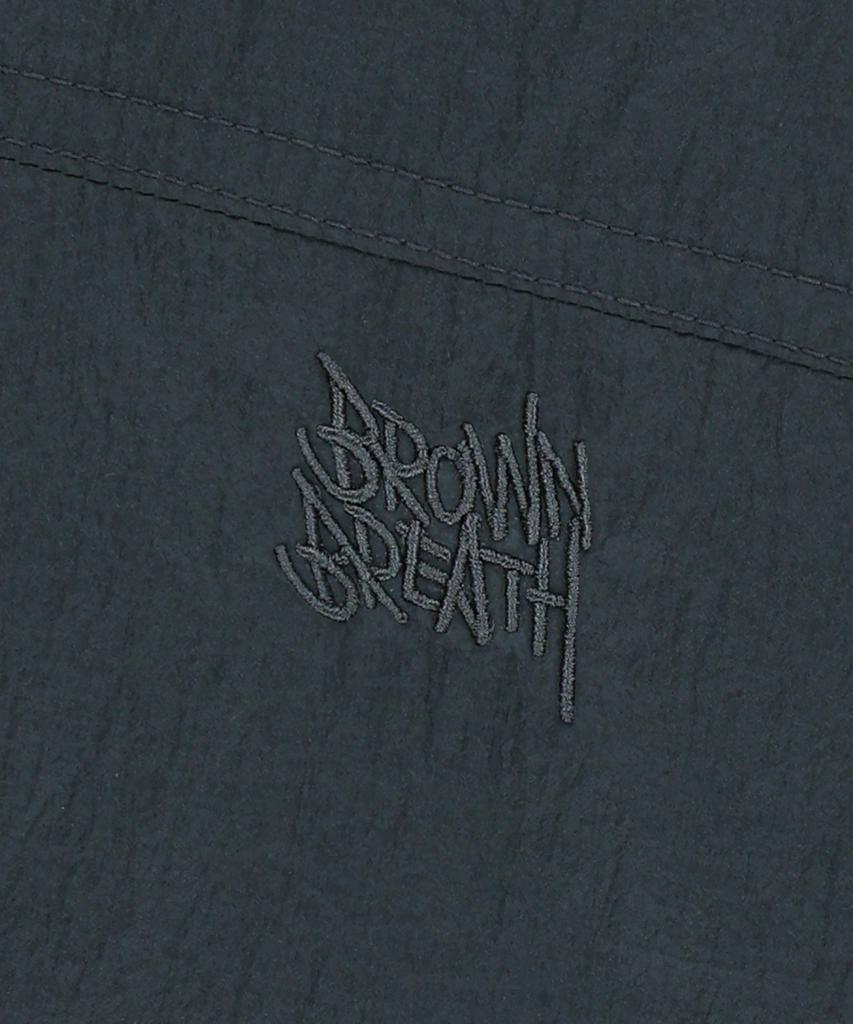 Нейлоновый жилет с капюшоном Brownbreath - Угольный