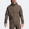 adidas Тренировочная мужская тканая куртка с капюшоном Cold.Rdy Коричневая IX9059