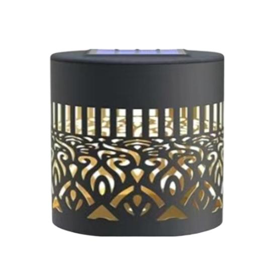 Декоративные солнечные фонари Железные уличные настенные светильники для ступеней Устойчивые к ржавчине Водонепроницаемые фонари для забора для садового столба Патио Задний двор