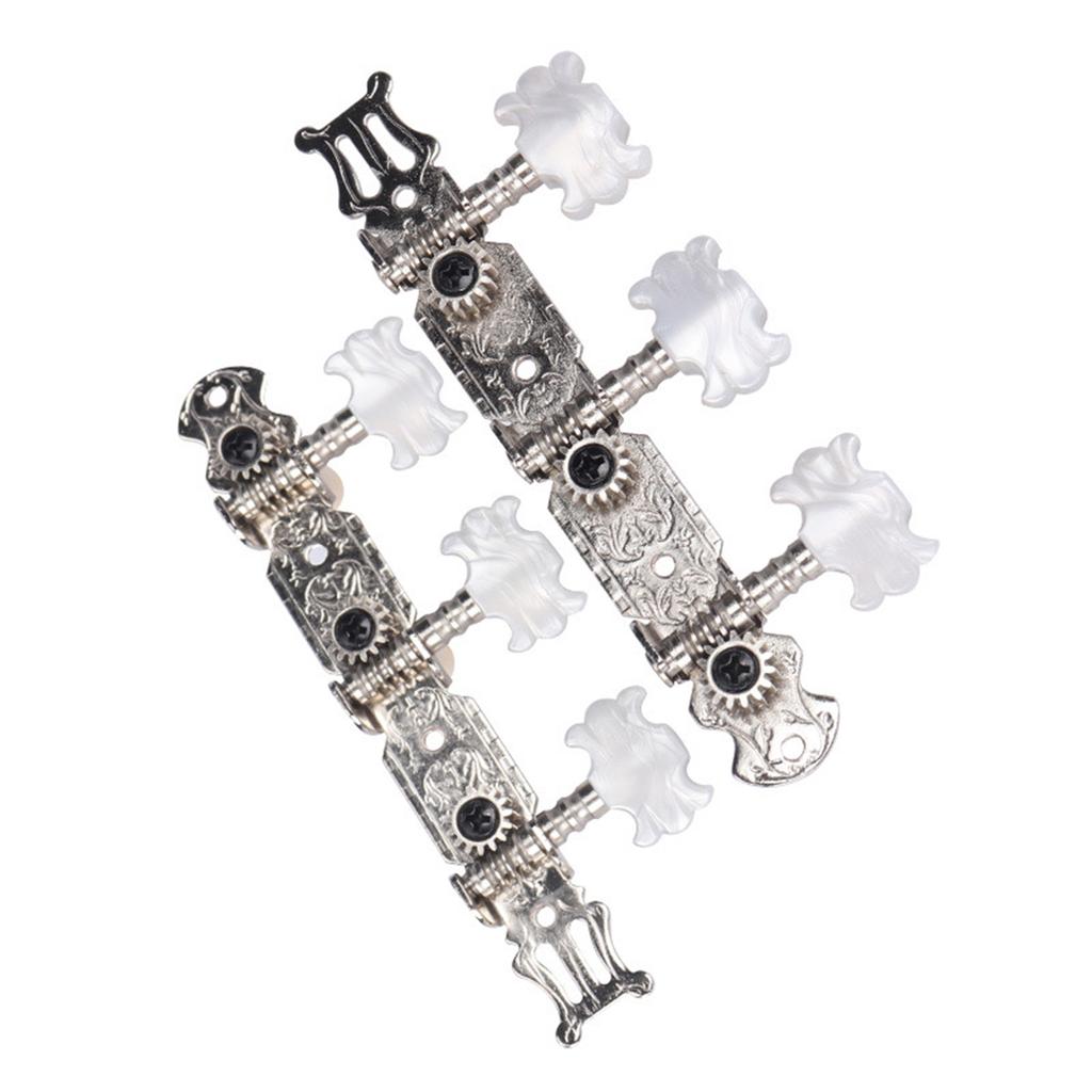 Колки для классической гитары 3R 3L, левая и правая, колки, ключ для акустической гитары