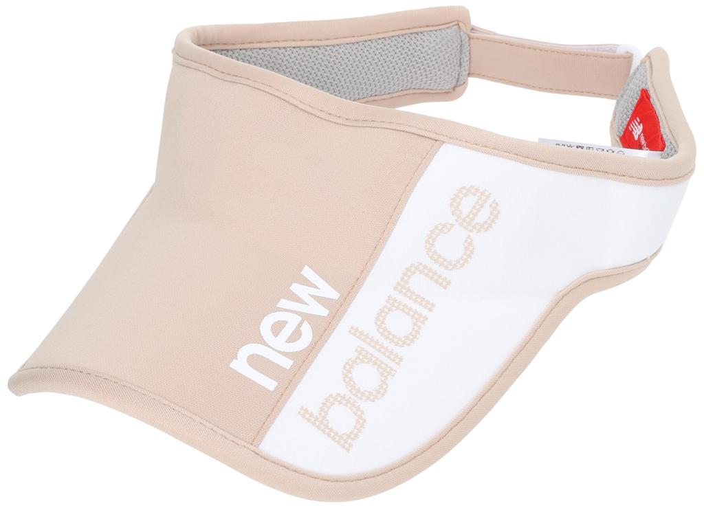 [New Balance] Golf Women's Sun Visor (Size Adjuster Function)  012-4187504 040Beige FR