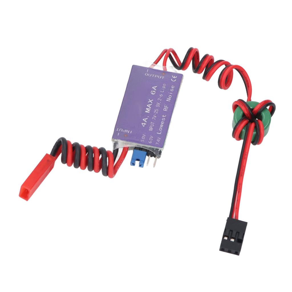 RC UBEC Вход 7-25,5 В 2-6S Lipo 6-16 ячеек NiMh NiCd Выход 5 В 6 В 7,4 В 4 А Максимум 6 А Режим переключения BEC