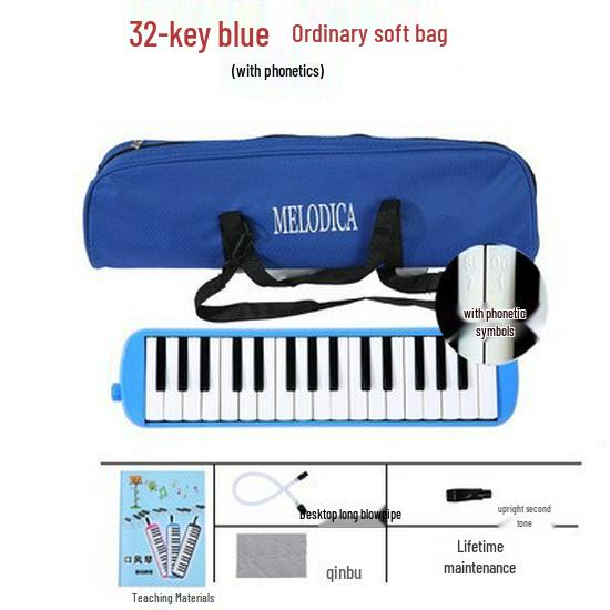 37-клавишные губные гармошки и 32-клавишные мелодики для начинающих – Идеально для студентов и классов