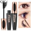 QIC Membrane Power Plump Mascara Waterproof Thick and Slim Long Curls Silicone Brush Head 4D Mascara