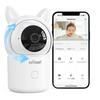 New ieGeek Baby Monitor Smartphone Baby Camera Monitoring Camera Compatible with and 5GHz WiFi Baby Sensor Night Vision Constant Recording Automatic