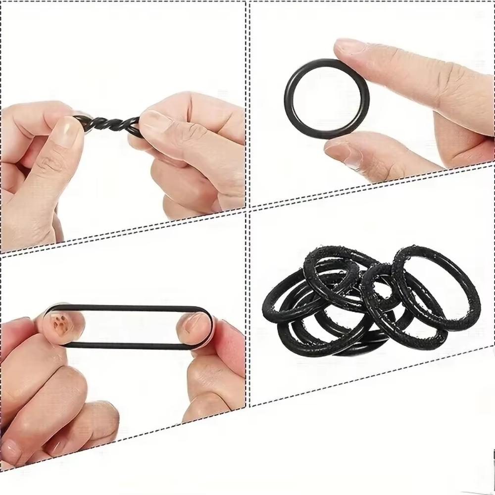 O Ring Assortment Kit Rubber Washer Orings 24 Sizes Pressure Washer O Ring Kit for Faucet Hose Car Air Gas Plumbing Sealing