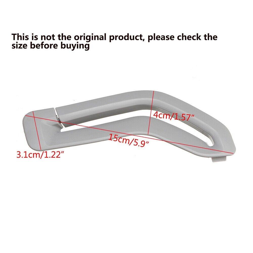 Front Seat Belt Trim Selector Cover Gray Beige Left Right For Volvo S60 S80 V70 XC90 39966529 39966533 39885875 39885877