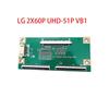 Плата-конвертер 96-контактный на 51-контактный Lvds Fpc Vbyone для ремонта замены панели 4K Lcd Led телевизора Адаптерная карта
