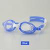 Очки для плавания с регулируемым ремешком, противотуманные прозрачные защитные очки с широким обзором и высокой четкостью, очки для плавания для детей