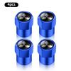 cxlqbm1 4pcs Car Wheel Air Valve Stem Cover Caps For MITSUBISHI Lancer EX 10 Lancer X Outlander ASX Colt Pajero Sport Car Accessories