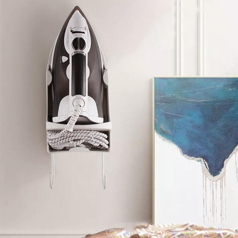 Портативный держатель для утюга, настенный электрический утюг, стойка для хранения, термостойкий крючок для подвешивания, вешалка для гладильной доски для дома и отеля