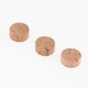 20pcs Cork Trumpet WaterKey Spit Valve Musical Instrument Bottom Piston Valve Cap for Trumpet Water Key Replacement
