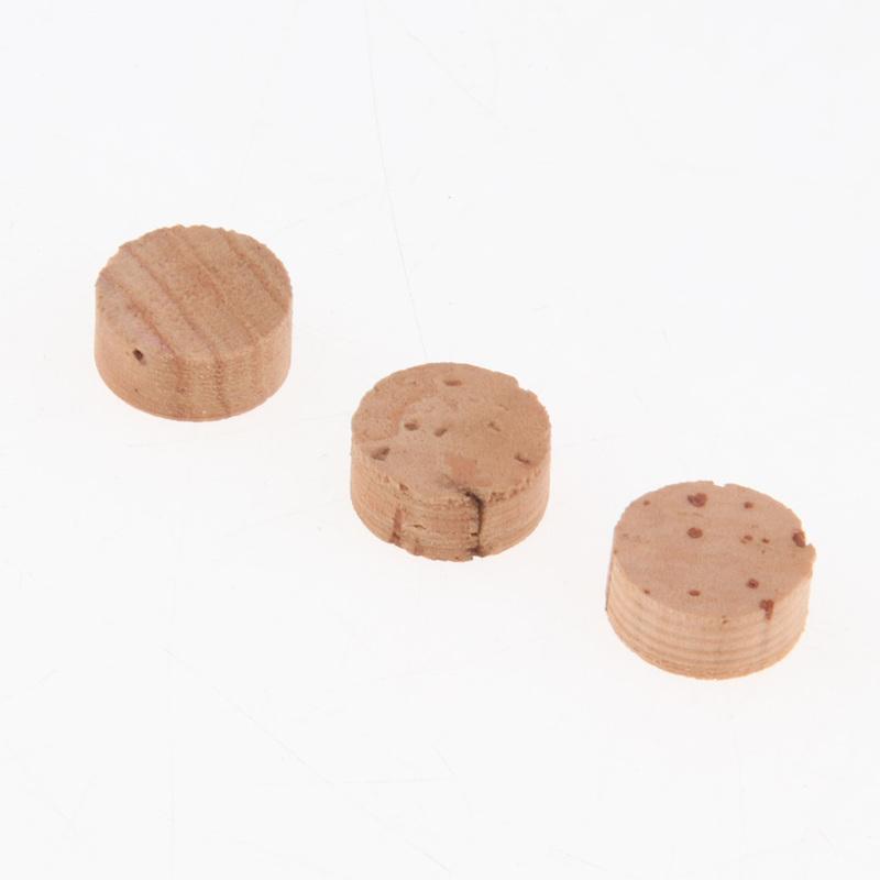 20pcs Cork Trumpet WaterKey Spit Valve Musical Instrument Bottom Piston Valve Cap for Trumpet Water Key Replacement