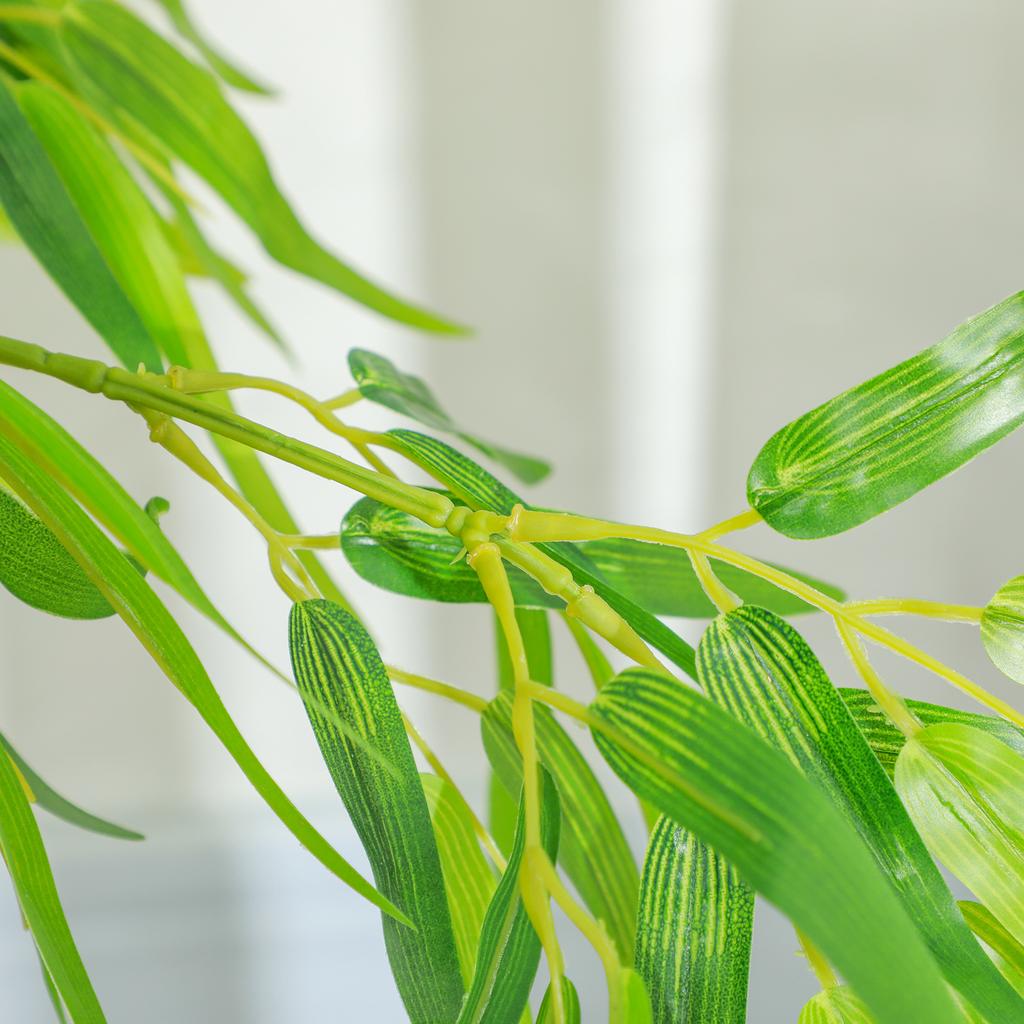 Artificial Bamboo, Artificial Plant, Decorative Plant with Pot, Artificial Tree, Tree Decoration, 150 cm