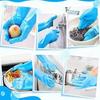 Pet Grooming Bathing Gloves Dog Cat Magic Massaging Shampoo Scrubber Silicone Hair Removal Cleaning Glove Dishwashing Tool