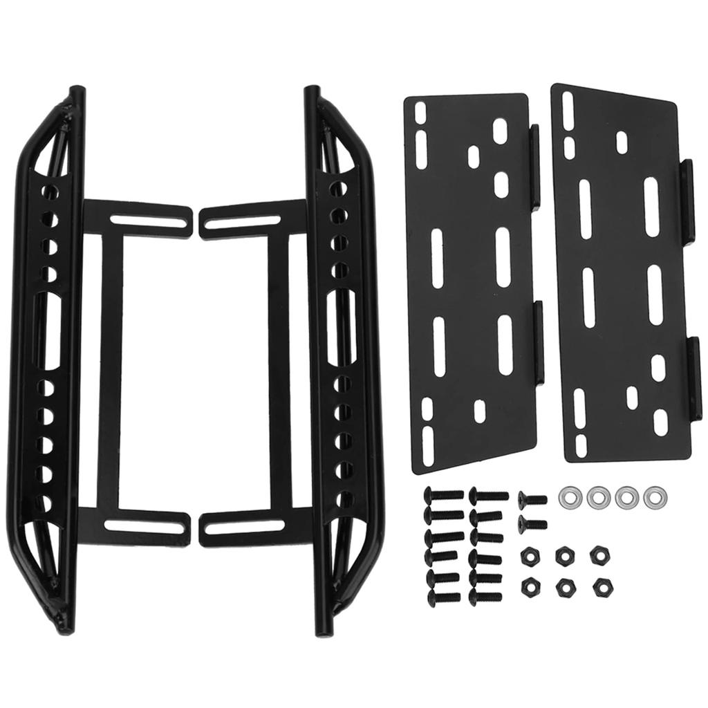 Metal side step board footboard pedal plate for Axial SCX10 II 90046 Crawler RC RC car side pedal strong load 1/10 car, accessories, capacity.