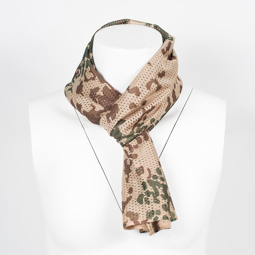 Tactical Camouflage Scarf Army Combat Kerchief Military Headcover Militar Outdoor Scarves Hijab CS Go Autumn Headscarf