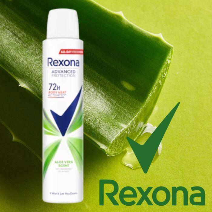 Deodorant - REXONA - Woman - Aloe Vera - 200ml - Alcohol-free