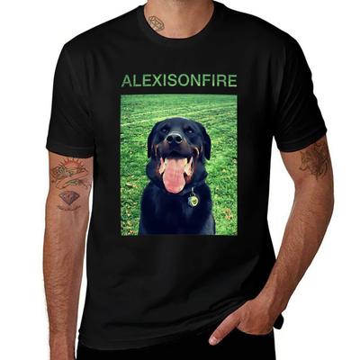 Собака Alexisonfire Мерч Классический . Футболка графические футболки для мужчины хлопковая футболка в упаковке Футболка