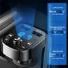 Автомобильное зарядное устройство FM-передатчик Bluetooth аудио двойной USB автомобильный MP3-плеер авторадио зарядное устройство громкой связи 3.1A быстрое зарядное устройство автомобильные аксессуары