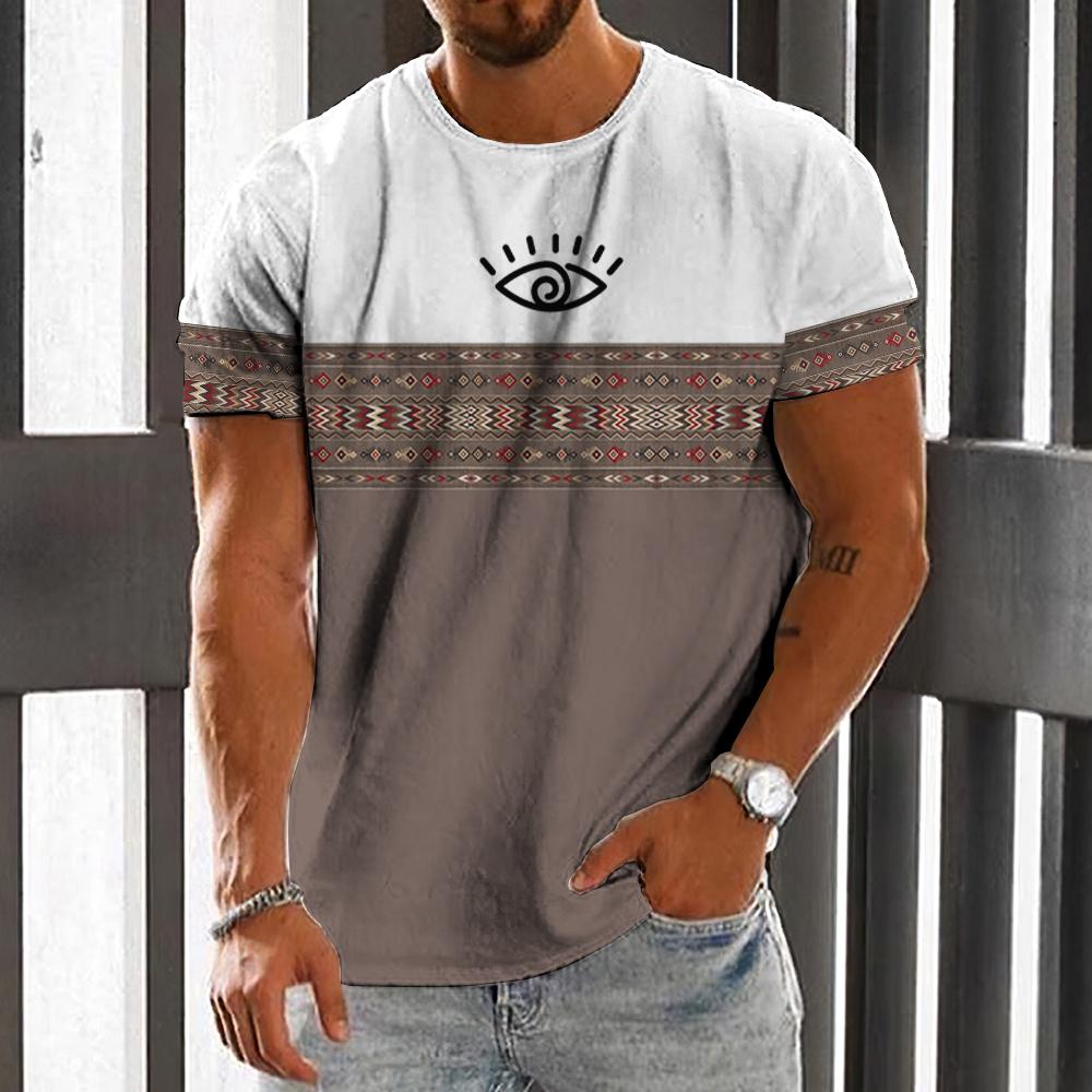 Африканская одежда для мужчин, футболка Дашики, традиционная одежда, одежда с коротким рукавом, повседневная уличная одежда в стиле ретро, ​​винтажный этнический стиль