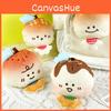 Flip Bread Doll Plush Toy Soft Fill Keychain Backpack Decorative Gift Pendant