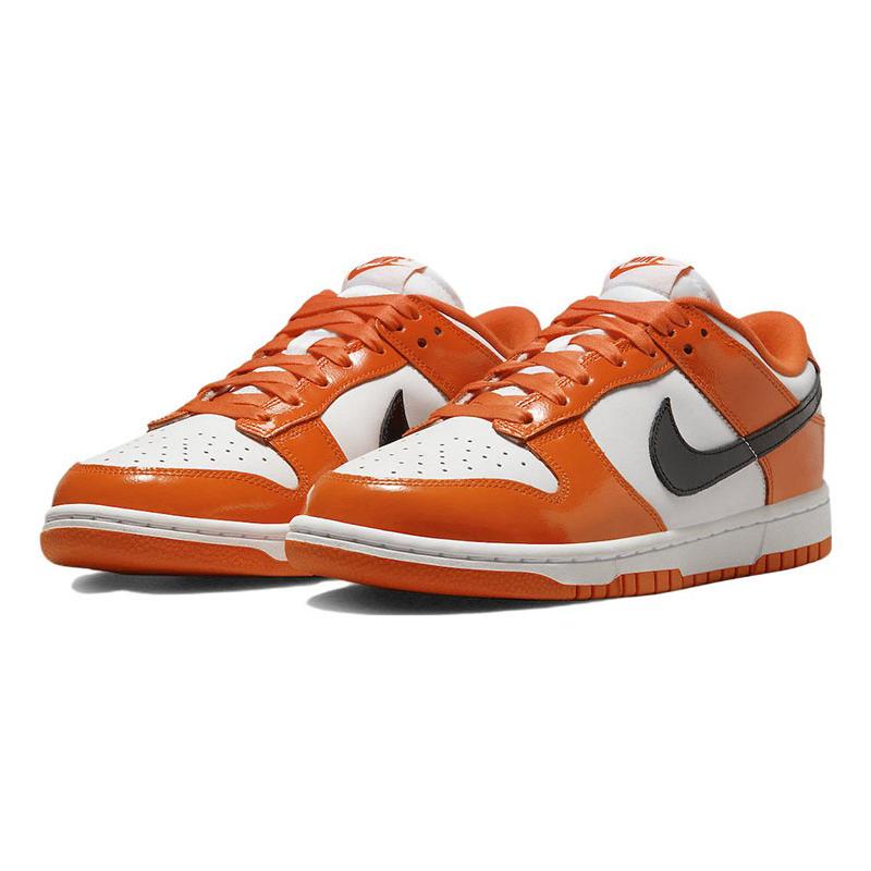 Nike Dunk Low 'Halloween Patent' Женские кеды для скейтбординга DJ9955-800