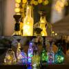 5pcs Solar Powered Copper String Lights 20 LED Fairy Lights New Copper Wire String  Wine Bottles