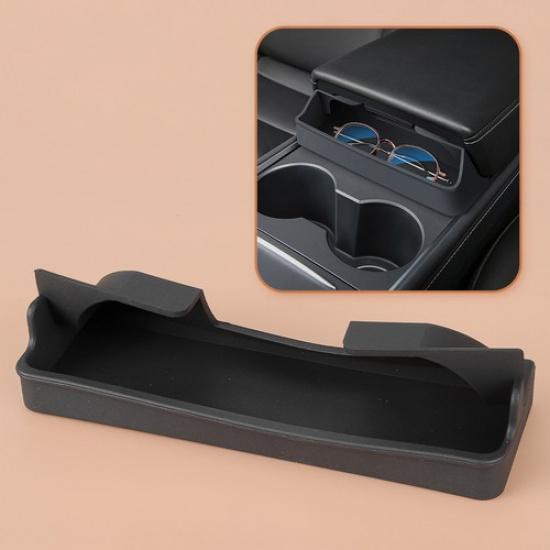 Central Console Armrest Glasses Storage Box Pocket Fit For Tesla Model 3 Y New