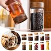 Leak Proof Glass Airtight Canister Grains Candy Jar Containers  Kitchen